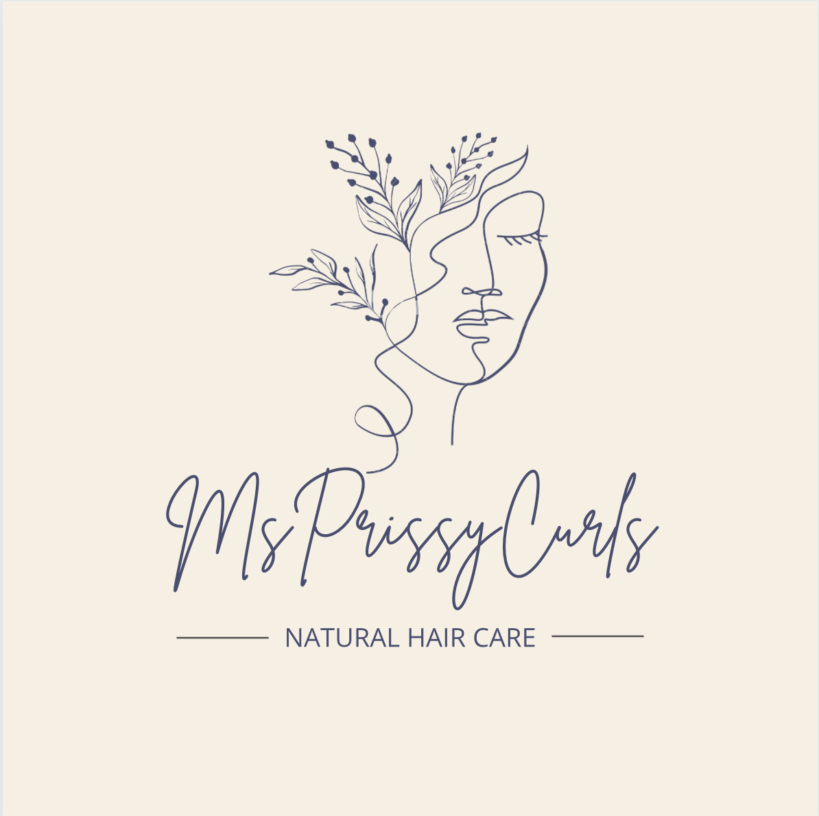 MsPrissyCurls Natural Hair Care logo
